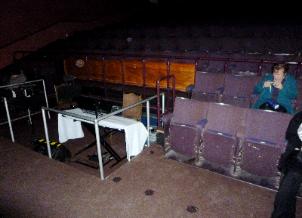 Orbs at the Romsey Plaza auditorium